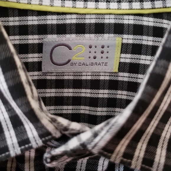 C2 by Calibrate Boys Checked Button Down - Picture 6 of 7
